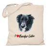 Torba z psem Border Collie