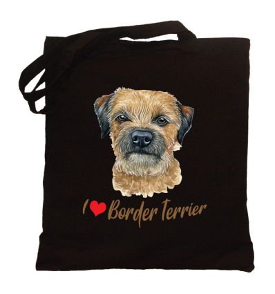 Torba z psem Border Terrier