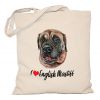 Torba z psem English Mastiff