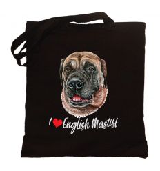 Torba z psem English Mastiff