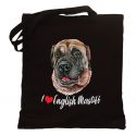Torba z psem English Mastiff