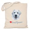 Torba z psem Great Pyrenees