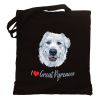 Torba z psem Great Pyrenees
