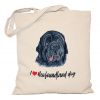 Torba z psem Newfoundland dog
