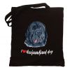 Torba z psem Newfoundland dog