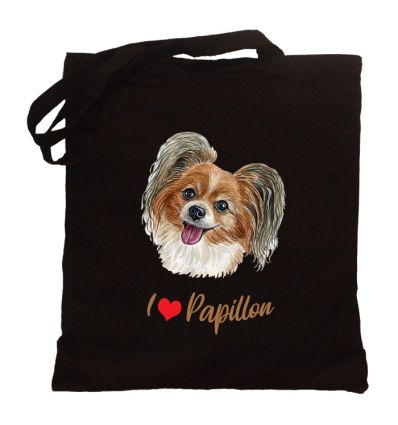 Torba z psem Papillon
