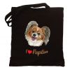 Torba z psem Papillon