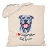 Torba z psem Staffordshire Bull Terrier