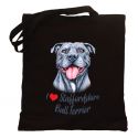 Torba z psem Staffordshire Bull Terrier