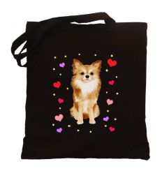 Torba z pies z serduszkami