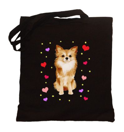 Torba z pies z serduszkami