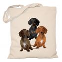 Torba z jamnikami Pies
