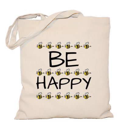 Torba Be Happy z pszczółkami