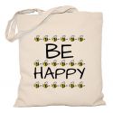 Torba Be Happy z pszczółkami