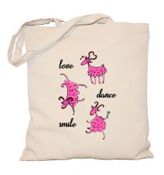 Torba z kozą love dance smile