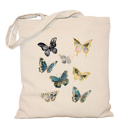 Torba Czarne motyle