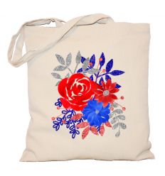 Torba kwiaty Red and Blue