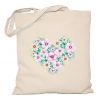 Torba kwiatowe serce