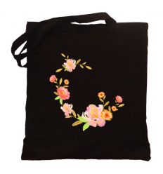Torba kwiaty w pół wianku