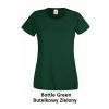 Fruit Koszulka Valueweight Lady Bottle Green
