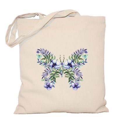 Torba kwiatowy motyl