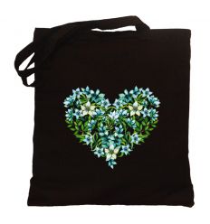 Torba kwiatowe serce