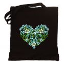 Torba kwiatowe serce