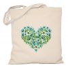Torba kwiatowe serce