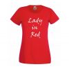 Koszulka damska Lady in Red