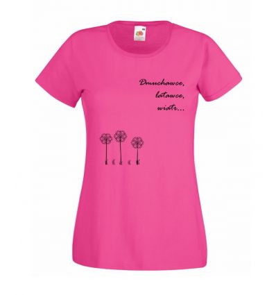 Koszulka damska Dmuchawce
