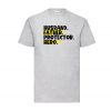 Husband Father Protector Hero koszulka dla taty