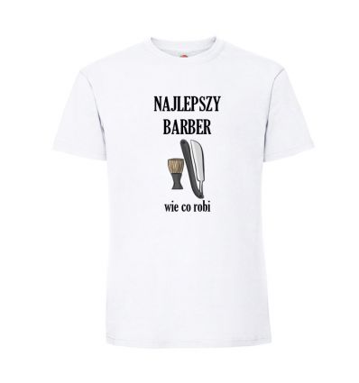 Najlepszy barber Koszulka