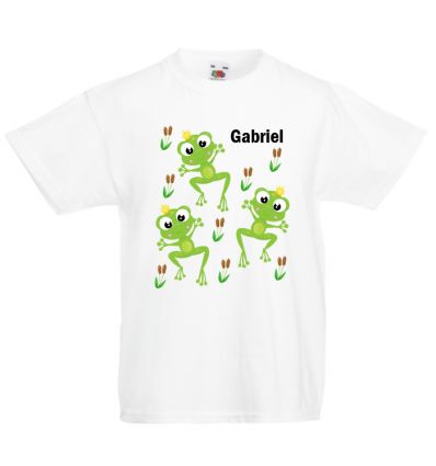 Żabki i pałki Koszulka z imieniem