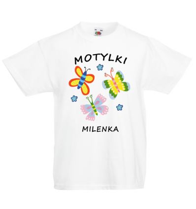 Motylki Koszulka z imieniem