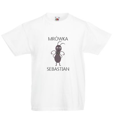Mrówka Koszulka z imieniem do przedszkola