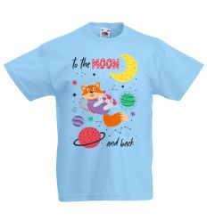 Lisek w kosmosie Koszulka dla dzieci
