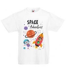 Kosmiczna przygoda Koszulka dla dzieci kosmos