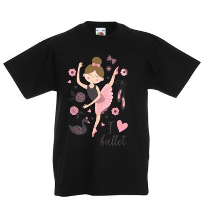 Koszulka Baletnica dla dzieci taniec