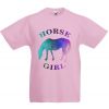 Koszulka Koń Horse Girl dla dzieci z koniem