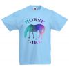Koszulka Koń Horse Girl dla dzieci z koniem
