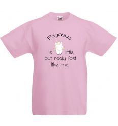 Koszulka mały pegaz koń dla dziewczynki