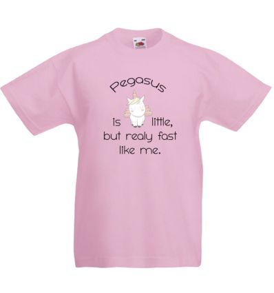 Koszulka mały pegaz koń dla dziewczynki