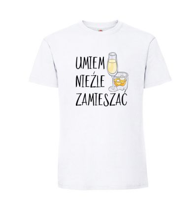 Koszulka barmana Umiem nieźle zamieszać