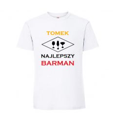Najlepszy Barman Koszulka barmana z imieniem