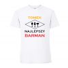 Najlepszy Barman Koszulka barmana z imieniem