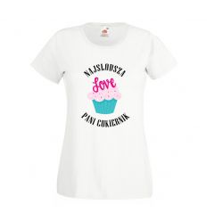 Koszulka cukiernika Najsłodsza Pani Cukiernik