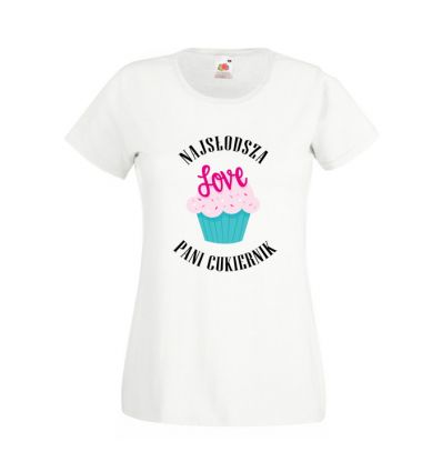 Koszulka cukiernika Najsłodsza Pani Cukiernik