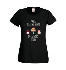 Koszulka cukiernika Pasja pieczenie ciast