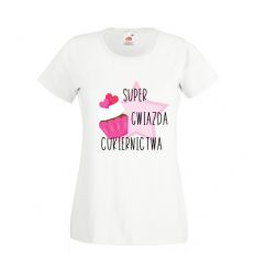Koszulka cukiernika Super Gwiazda Cukiernictwa