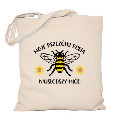 Torba pszczelarza Moje pszczółki robią najsłodszy miód
